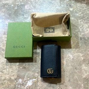 GUCCI OPHIDIA GG KEY CASE WALLET. Black. Brand New. 100% Authentic.